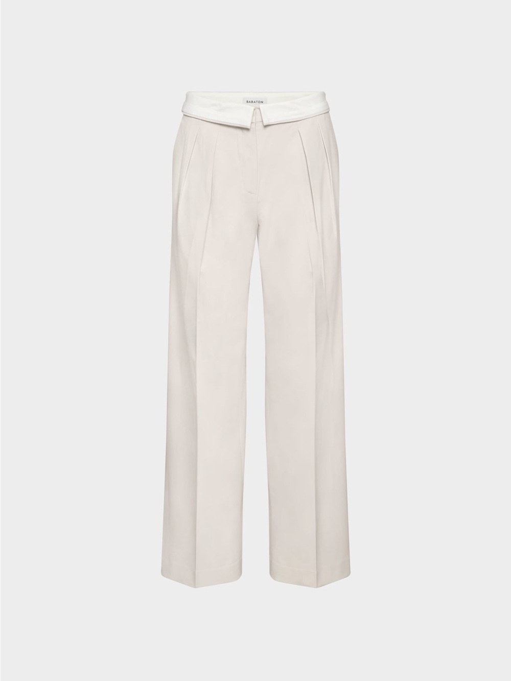 Babaton Bureau High-Waist Wide-Leg Trousers